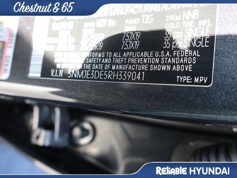 Certified 2024 Hyundai Tucson Limited FWD image 43