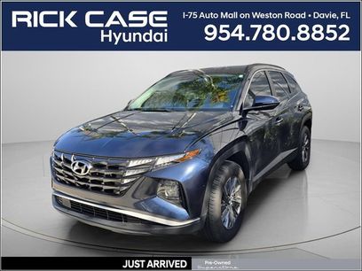 Used 2023 Hyundai Tucson Blue w/ Cargo Package
