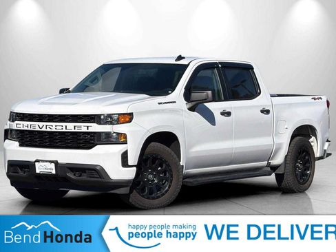 Used 2021 Chevrolet Silverado 1500 Custom AWD/4WD image 1