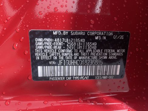New 2026 Subaru Impreza RS AWD/4WD image 11