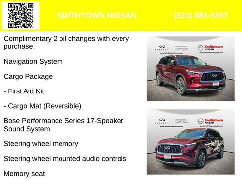Used 2022 INFINITI QX60 Luxe w/ Cargo Package AWD/4WD image 2