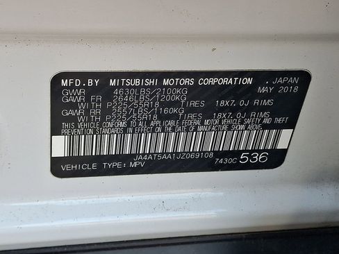 Used 2018 Mitsubishi Eclipse Cross AWD image 28