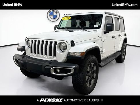 Used 2018 Jeep Wrangler Unlimited Sahara AWD/4WD image 1