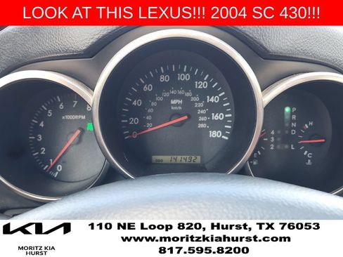Used 2004 Lexus SC 430 Convertible RWD image 6