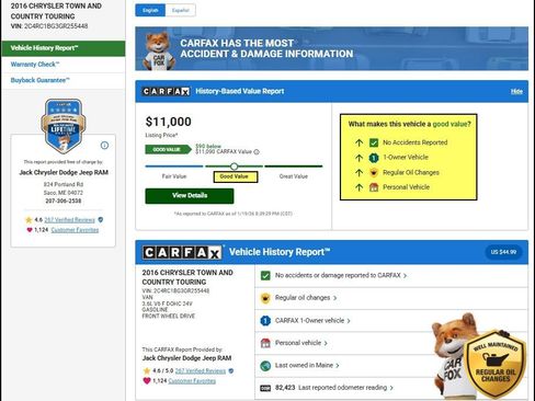 Used 2016 Chrysler Town & Country Touring w/ Driver Convenience Group image 13