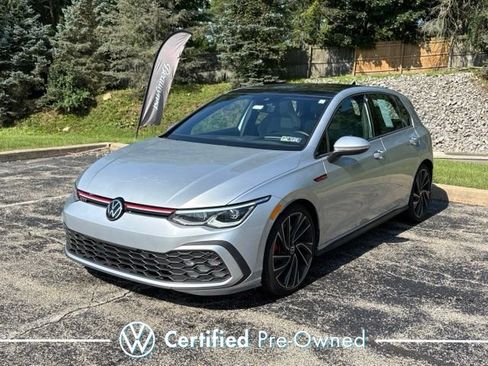Certified 2022 Volkswagen GTI Autobahn FWD image 1
