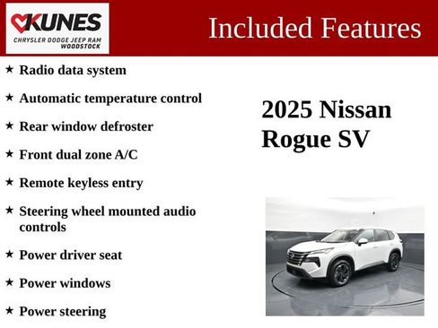 Used 2025 Nissan Rogue SV image 3
