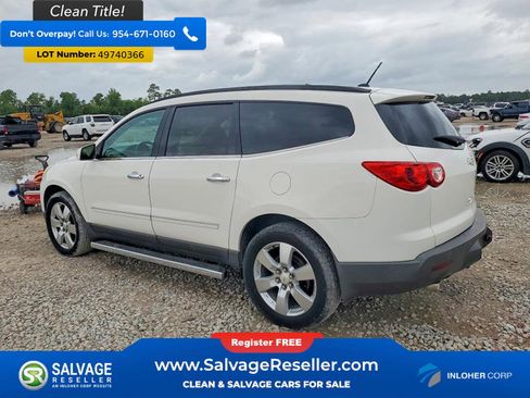 Used 2012 Chevrolet Traverse LTZ w/ LPO, 'HIT The Road' Package image 3