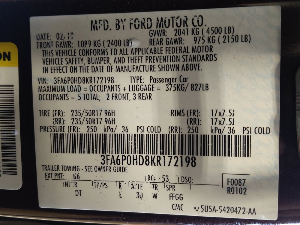 Used 2019 Ford Fusion SE FWD image 33