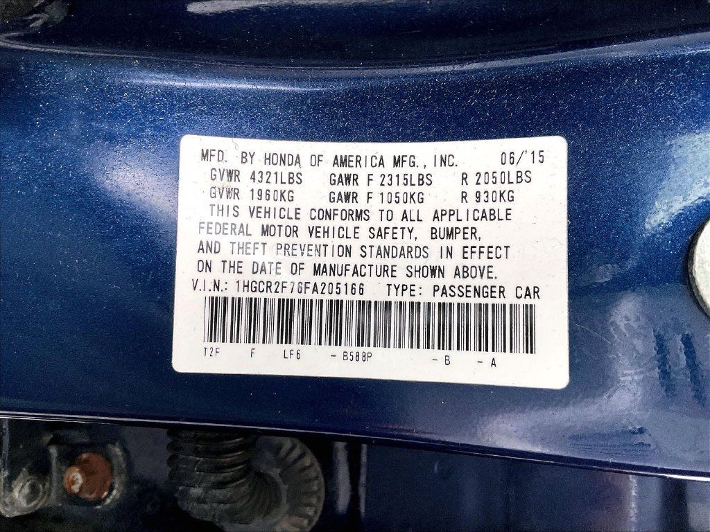 Used 2015 Honda Accord EX image 35