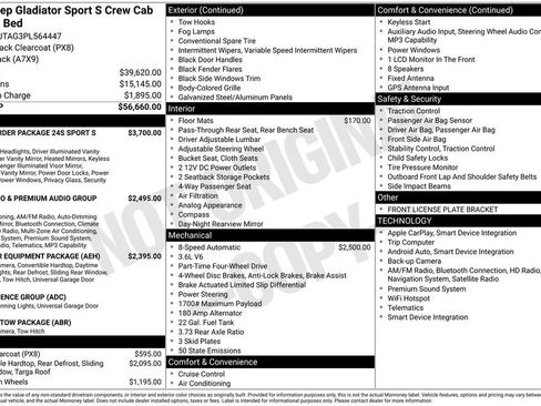 Used 2023 Jeep Gladiator Sport AWD/4WD image 39