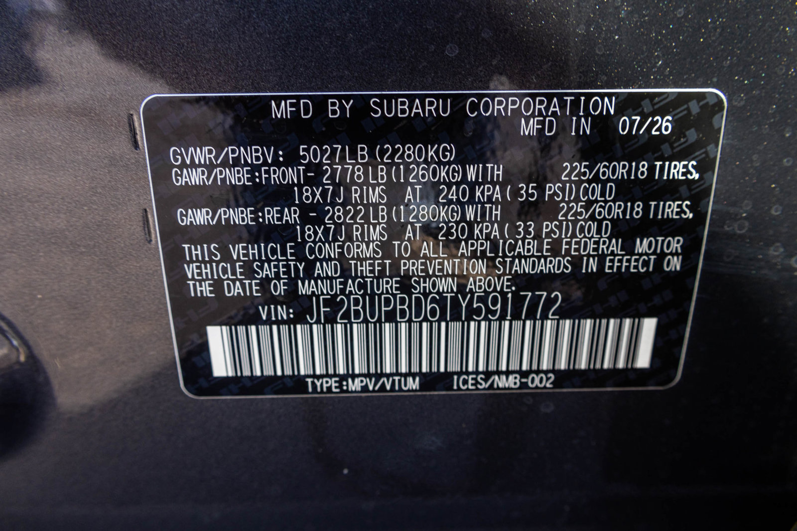 New 2026 Subaru Outback Premium AWD/4WD image 47