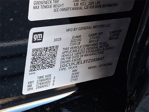 New 2026 Chevrolet Silverado 1500 High Country w/ Midnight Edition AWD/4WD image 16
