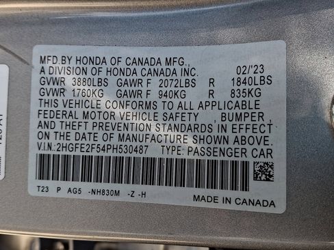 Used 2023 Honda Civic Sport image 25