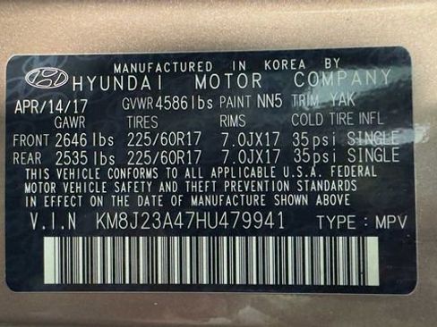 Used 2017 Hyundai Tucson SE image 31