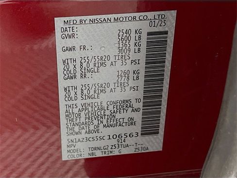 Used 2025 Nissan Murano SL image 35