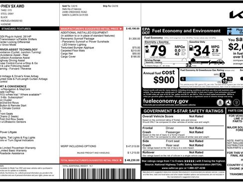 Used 2022 Kia Sorento SX w/ Panoramic Sunroof Package image 55