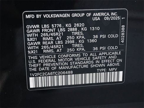 New 2026 Volkswagen Atlas Cross Sport SEL Premium R-Line image 18