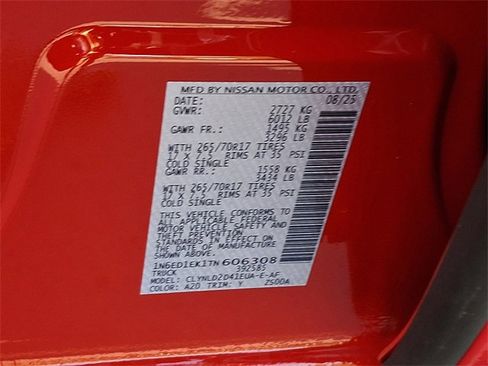 New 2026 Nissan Frontier PRO-4X w/ Pro Premium Package image 11