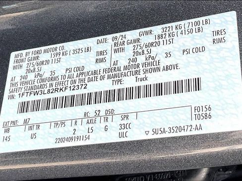 Used 2024 Ford F150 XLT w/ Equipment Group 302A MID AWD/4WD image 16