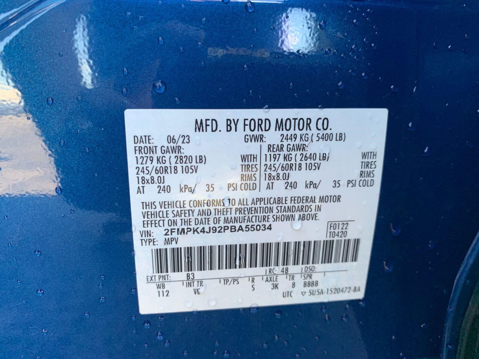 Used 2023 Ford Edge SEL w/ Convenience Package AWD/4WD image 1