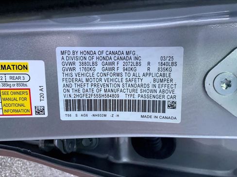 Used 2025 Honda Civic Sport image 31