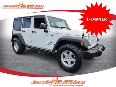 Used 2017 Jeep Wrangler Unlimited Sport w/ Quick Order Package 24S