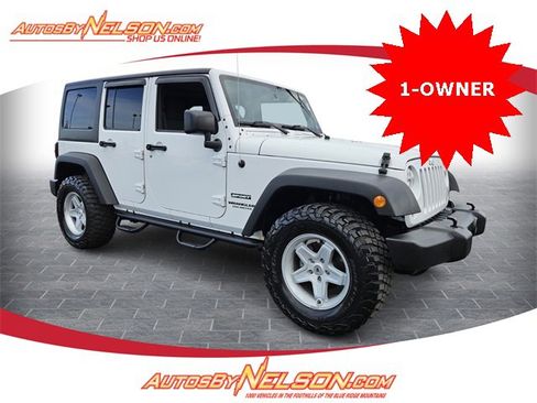 Used 2017 Jeep Wrangler Unlimited Sport w/ Quick Order Package 24S image 1
