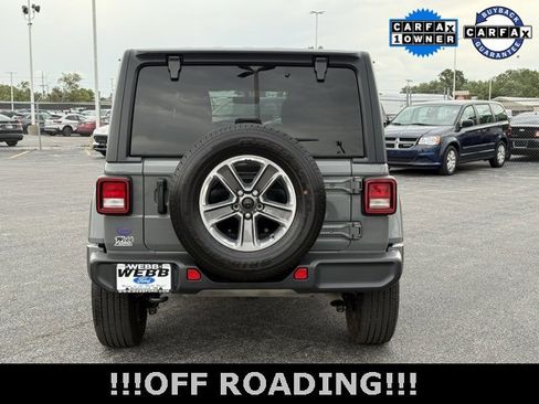 Used 2021 Jeep Wrangler Unlimited Sahara w/ Uconnect 4C Nav & Sound Group image 7