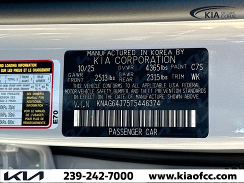New 2026 Kia K5 GT-Line w/ GT-Line Red Interior Package image 40