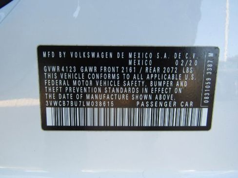 Used 2020 Volkswagen Jetta SE w/ SE Cold Weather Package image 52