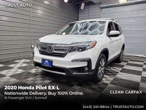 Used 2020 Honda Pilot EX-L image 1