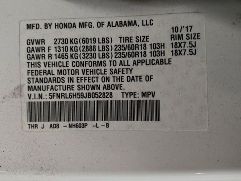 Used 2018 Honda Odyssey EX image 33