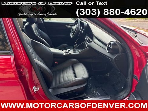 Used 2019 Alfa Romeo Giulia Ti Sport w/ Quick Order Package 22S Sport image 9