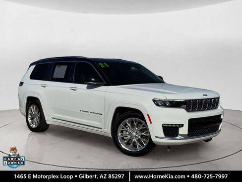 Used 2021 Jeep Grand Cherokee L Summit w/ Advanced Protech Group IV AWD/4WD image 1