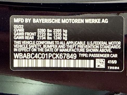 Certified 2023 BMW M850i xDrive Coupe w/ M Carbon Exterior Package AWD/4WD image 32