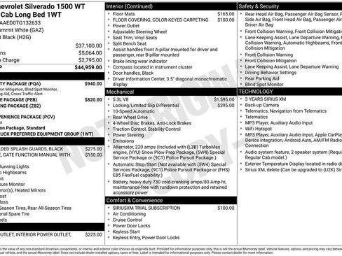 Used 2026 Chevrolet Silverado 1500 W/T w/ WT Safety Package RWD image 28