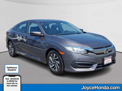 Certified 2018 Honda Civic EX image 1