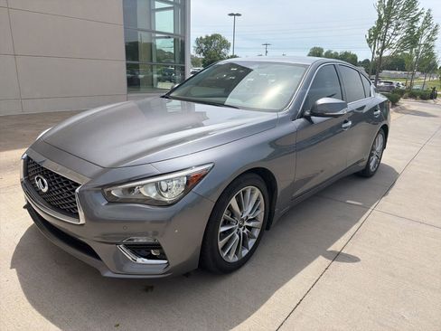 Used 2022 INFINITI Q50 Luxe w/ Cargo Package AWD/4WD image 1