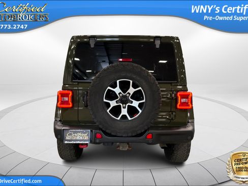 Used 2021 Jeep Wrangler Unlimited Rubicon w/ Uconnect 4C Nav & Sound Group AWD/4WD image 7