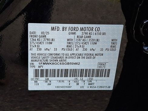 Used 2025 Ford Explorer ST w/ Sun And Sound Package AWD/4WD image 28