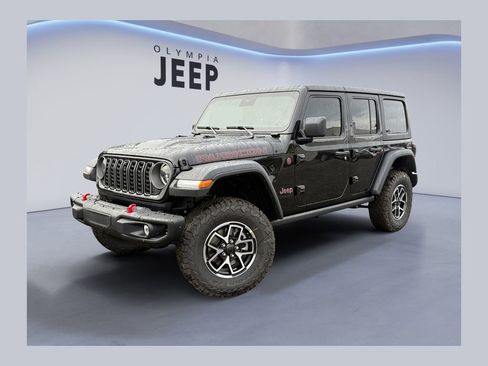 New 2025 Jeep Wrangler Unlimited Rubicon w/ Steel Bumper Group image 1