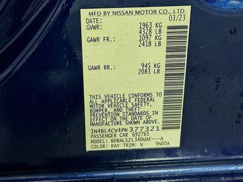 Used 2023 Nissan Altima 2.5 SR w/ SR Premium Package FWD image 30