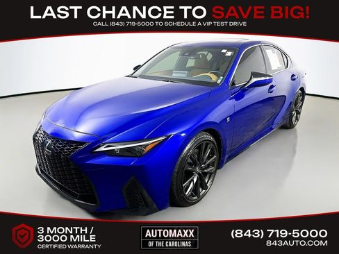 Used 2025 Lexus IS 350 F Sport w/ Accessory Package RWD image 3