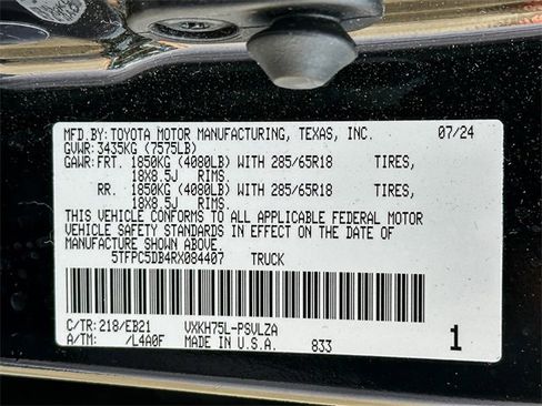 Used 2024 Toyota Tundra TRD Pro image 32