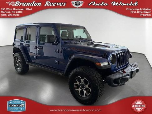 Used 2020 Jeep Wrangler Unlimited Rubicon AWD/4WD image 3