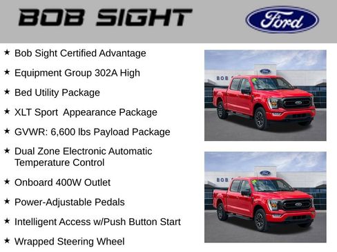 Used 2023 Ford F150 XLT w/ Equipment Group 302A High AWD/4WD image 3