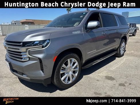 Used 2021 Chevrolet Suburban High Country RWD image 1