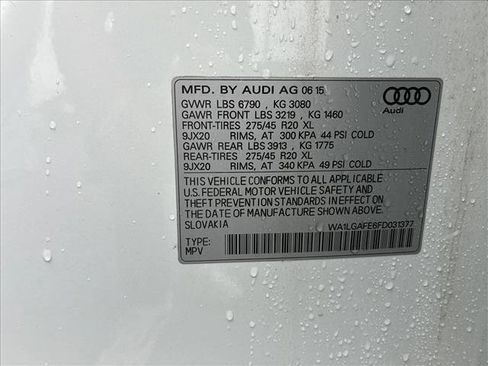 Used 2015 Audi Q7 3.0T Premium Plus w/ Premium Plus Package AWD/4WD image 15