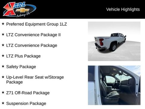 Certified 2024 Chevrolet Silverado 2500 LTZ w/ LTZ Plus Package AWD/4WD image 2